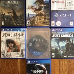 PS4 Games Bundle